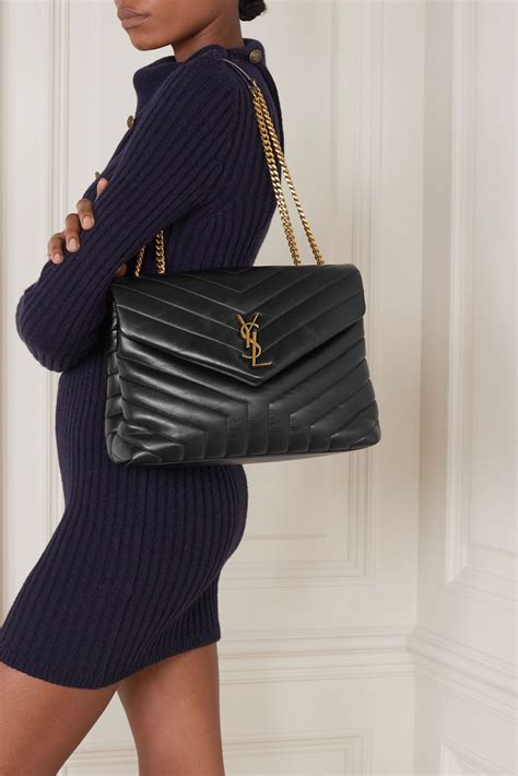 ysl leather school bag|ysl over the shoulder bag.